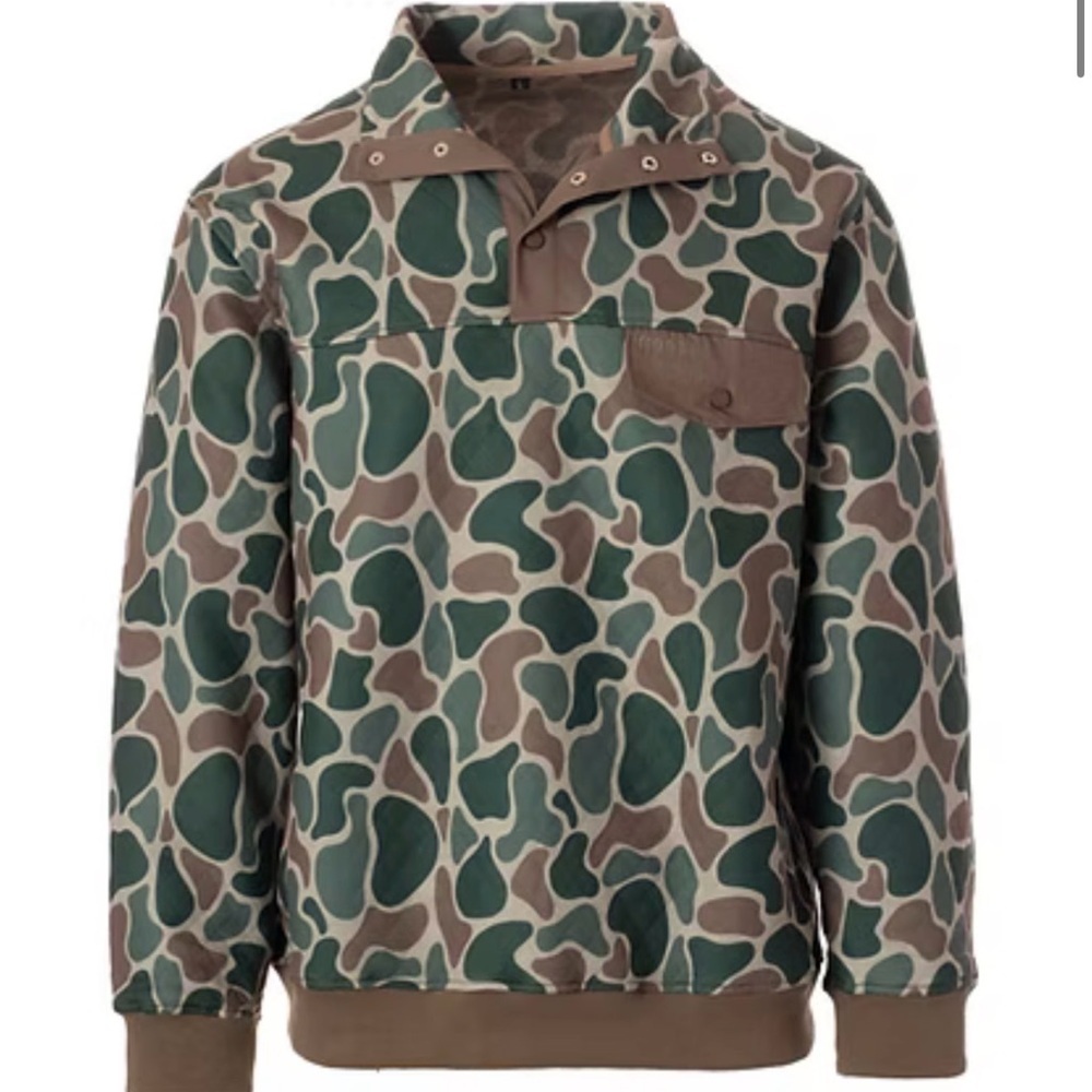 Camouflage Roost Waterfowl Pullover